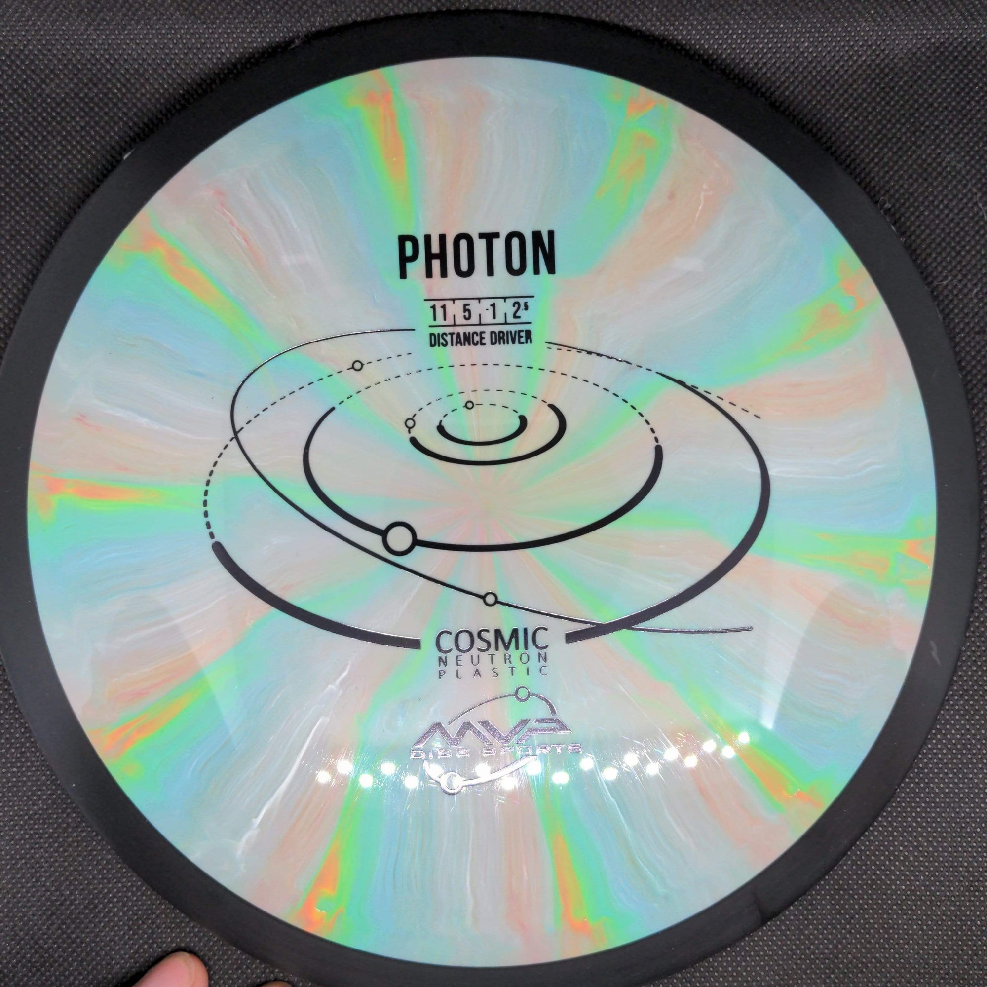 MVP Distance Driver Grey Swirl 175g Cosmic Neutron Photon