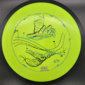 MVP Distance Driver Highlighter Yellow 173g Fission Wave Special Edition