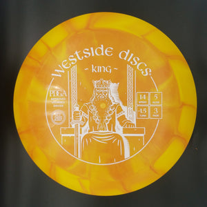 Westside Discs Distance Driver King, Origio Burst Plastic