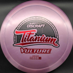 Discraft Distance Driver Lavender Red/Black Stamp 176g Vulture, Titanium