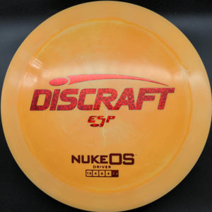 Discraft Distance Driver Light Orange Red Shatter Stamp 174g Nuke OS, ESP