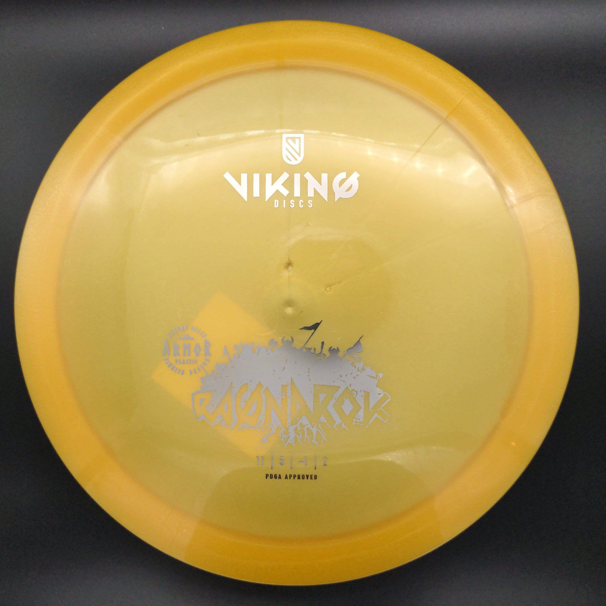 Viking Discs Distance Driver Orange 174g Ragnarok Armor Plastic