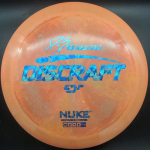 Discraft Distance Driver Orange Blue Shatter Stamp 174g Nuke ESP Paige Pierce