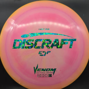 Discraft Distance Driver Orange Halo /Pink Green Clover Stamp 169g Venom, ESP, First Run