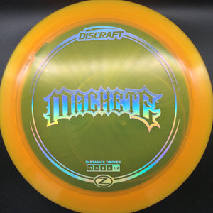 Discraft Distance Driver Orange Holo Stamp 174g Machete, Z Line