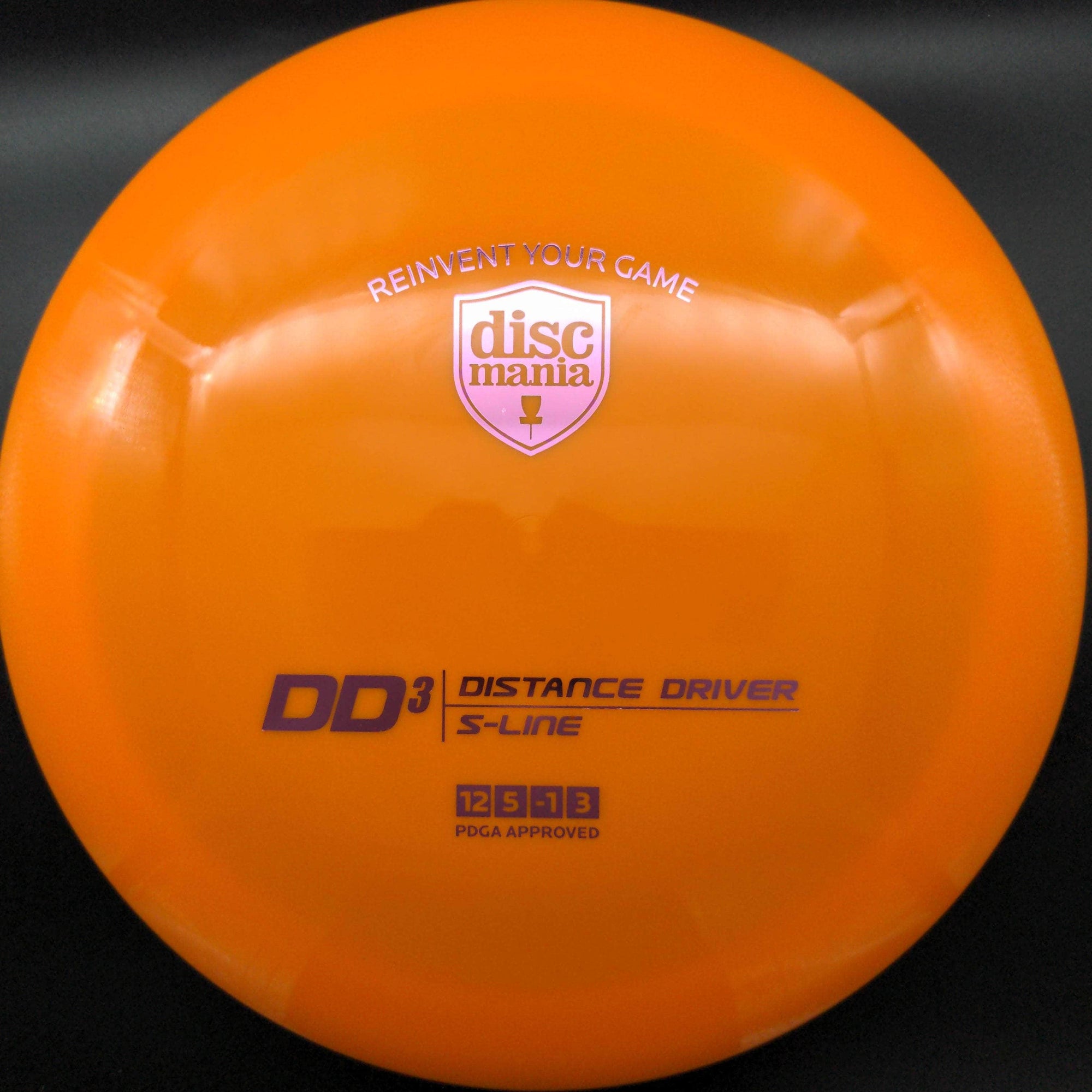 Discmania Distance Driver Orange Pink Stamp 173g 2 DD3, S-Line