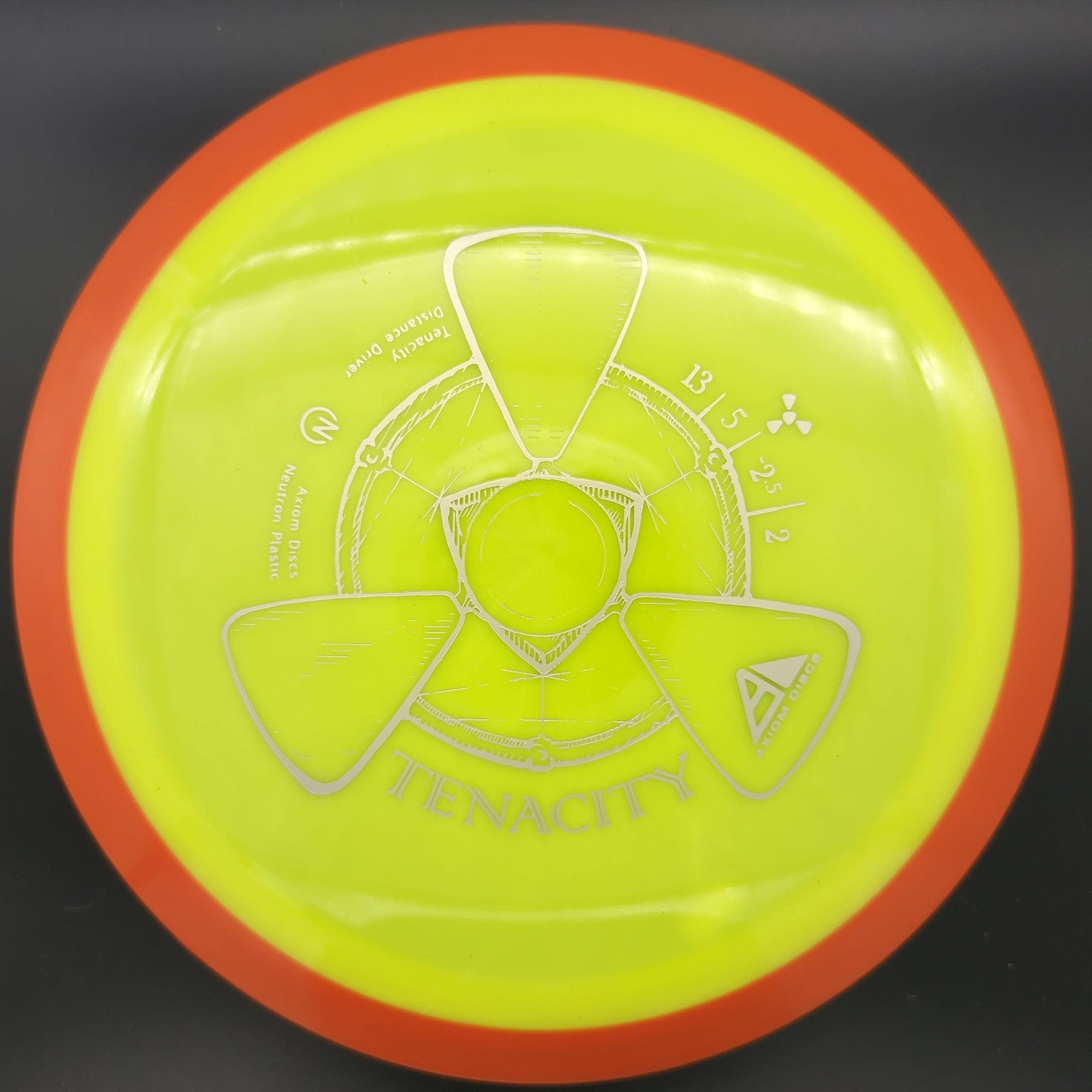 MVP Distance Driver Orange Rim Yellow Plate 170g Neutron Tenacity