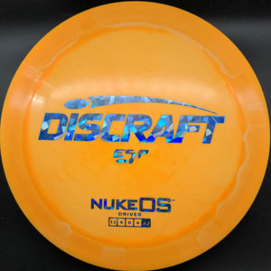 Discraft Distance Driver Orange/Yellow Halo Blue Shatter Stamp 174g Nuke OS, ESP