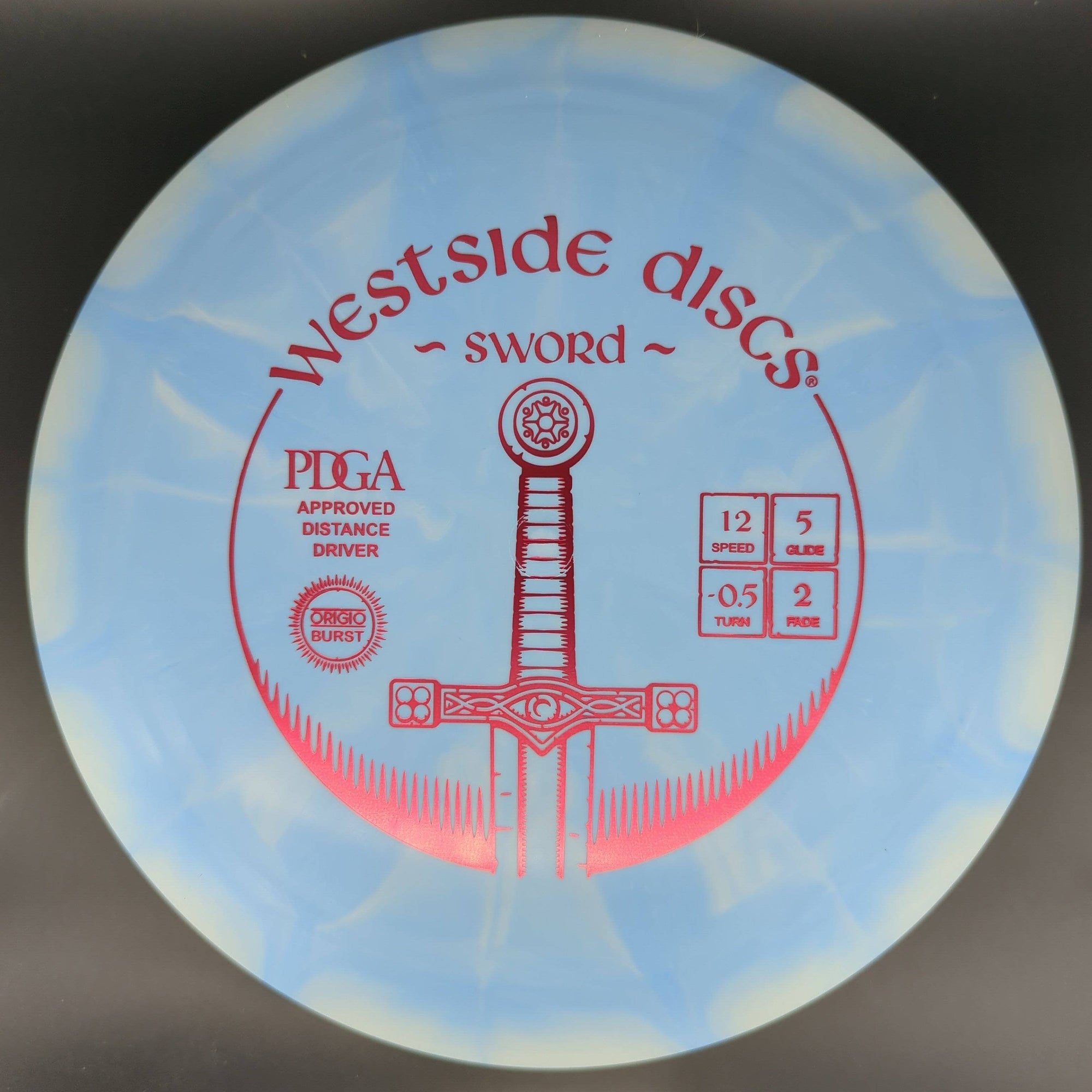 Westside Discs Distance Driver Origio Burst, Sword