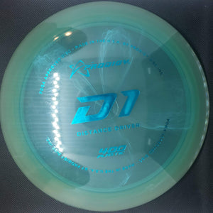 Prodigy Distance Driver Pale Teal White Swirl 174g D1 -  400 Plastic