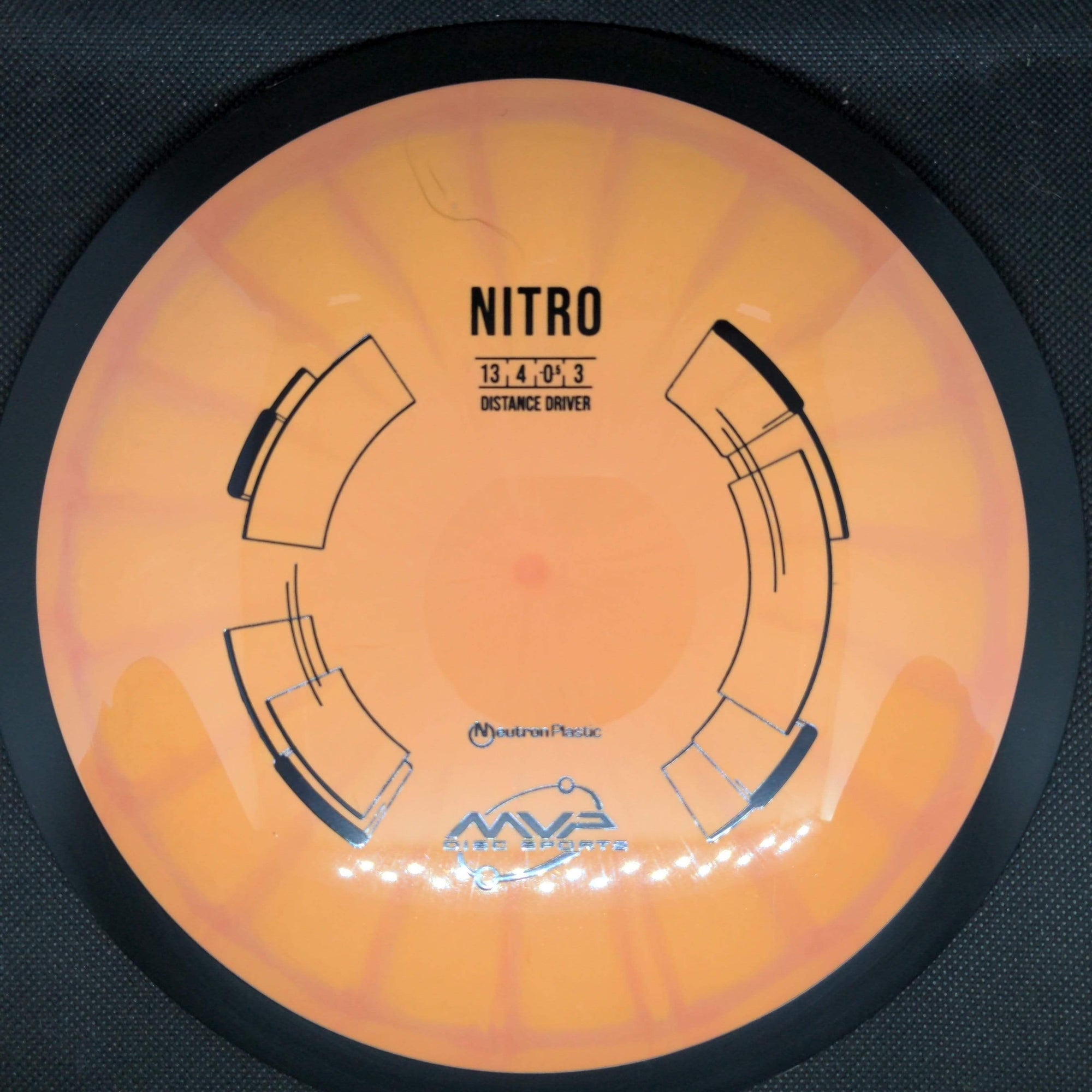 MVP Distance Driver Peach Black Rim 170g Neutron Nitro
