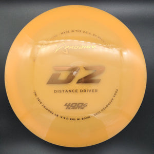 Prodigy Distance Driver Peach Copper Stamp 174g D2 - 400G Plastic