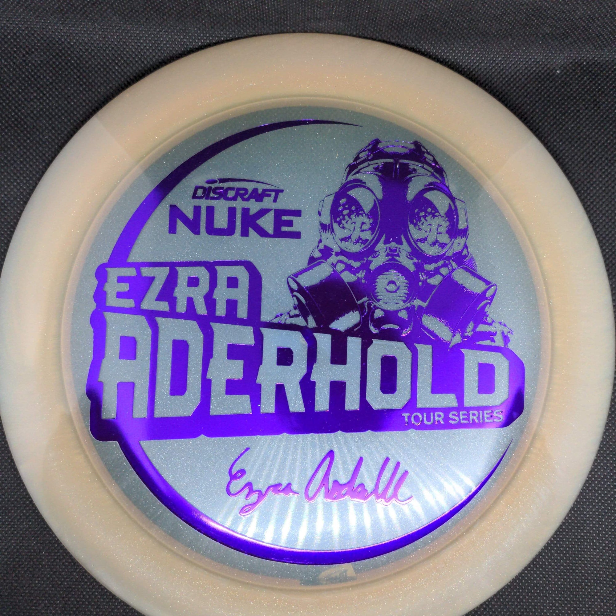 Discraft Distance Driver Peach Purple Stamp 177.1g 2021 Tour Series Ezra Aderhold Nuke