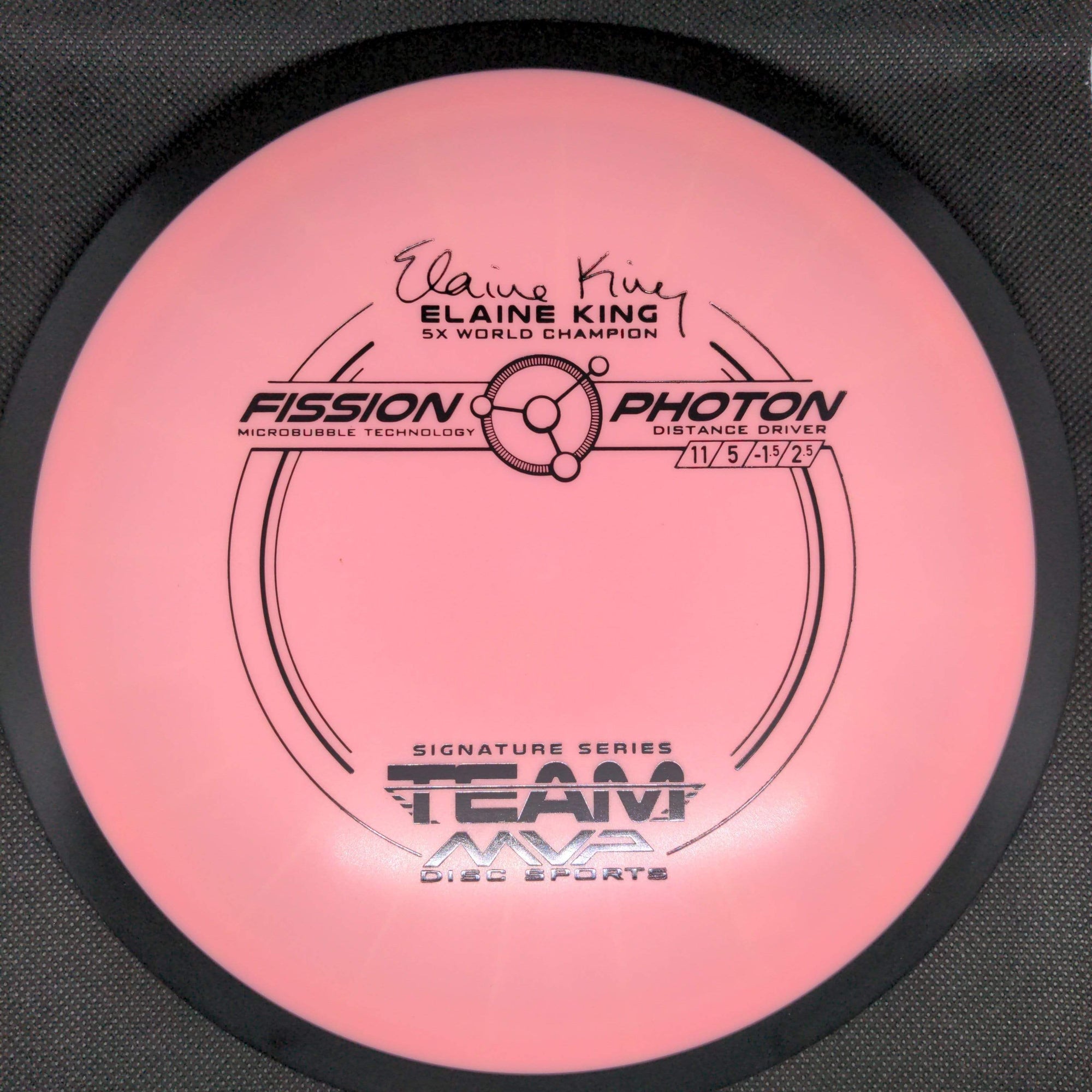MVP Distance Driver Pink 175g Fission Photon - Elaine King 5x champion