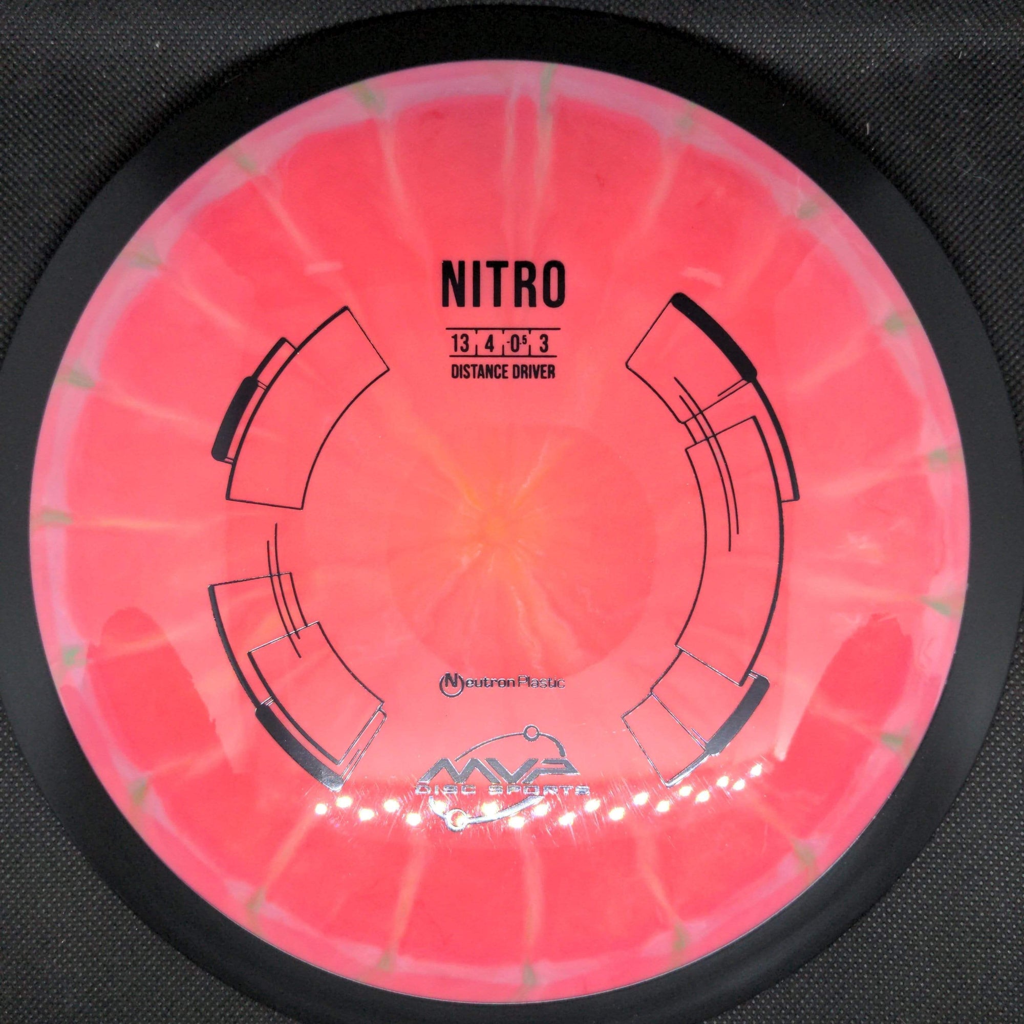 MVP Distance Driver Pink Black Rim 166g Neutron Nitro