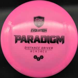 Discmania Distance Driver Pink Black Stamp 169g Paradigm, Neo Plastic