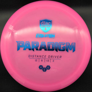 Discmania Distance Driver Pink Blue Stamp 169g Paradigm, Neo Plastic