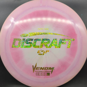 Discraft Distance Driver Pink Gold Digi Stamp 169g Venom, ESP, First Run