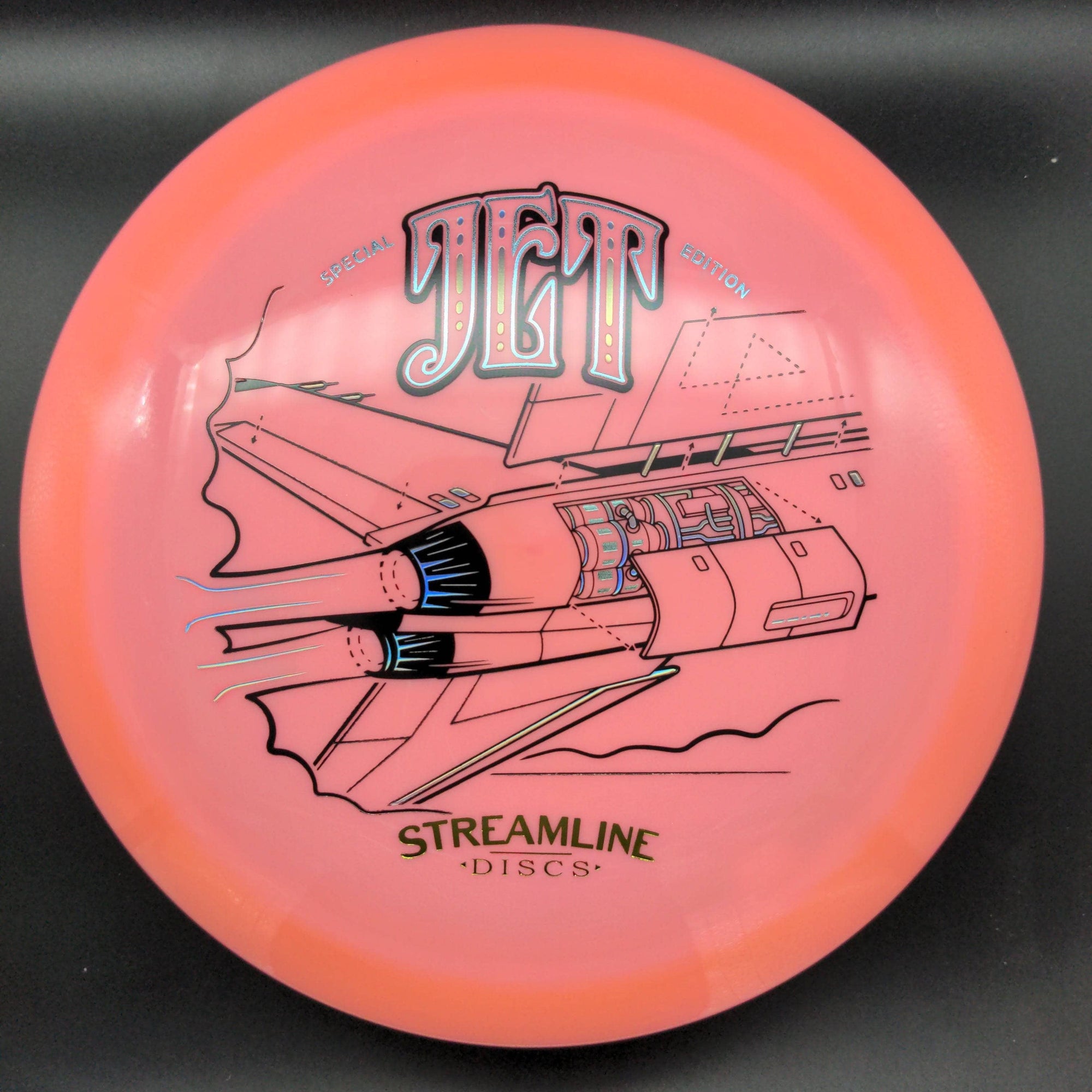 MVP Distance Driver Pink Green Stamp 175g Jet Neutron, Special Edition