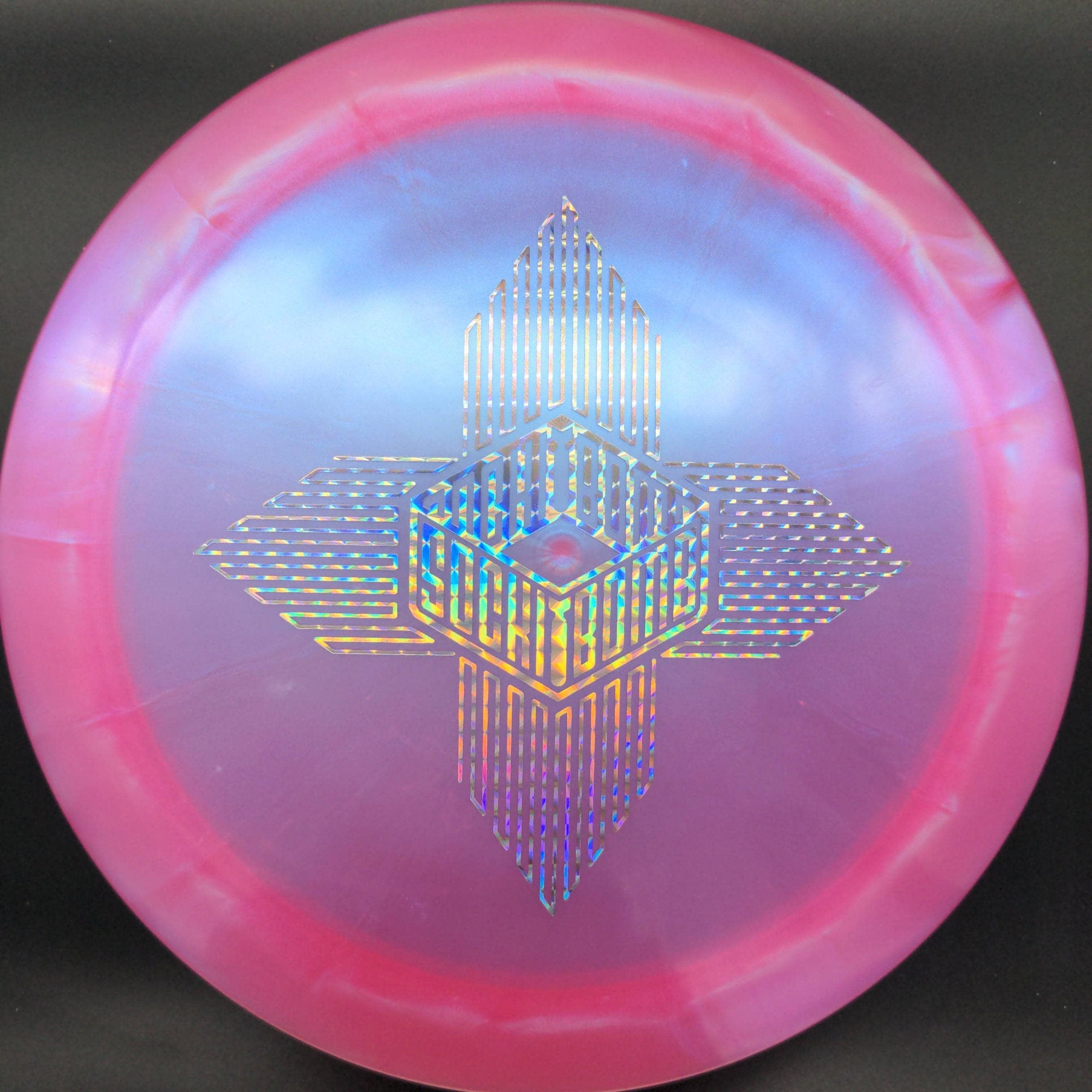 Dynamic Discs Distance Driver Pink Holographic Stamp 173g Enforcer, Lucid Chameleon, Sockibomb FourPoints