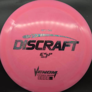 Discraft Distance Driver Pink Oil Slick Stamp 172g Venom, ESP, First Run