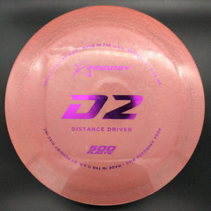 Prodigy Distance Driver Pink/Orange Pink Stamp 175g D2 -  500 Plastic