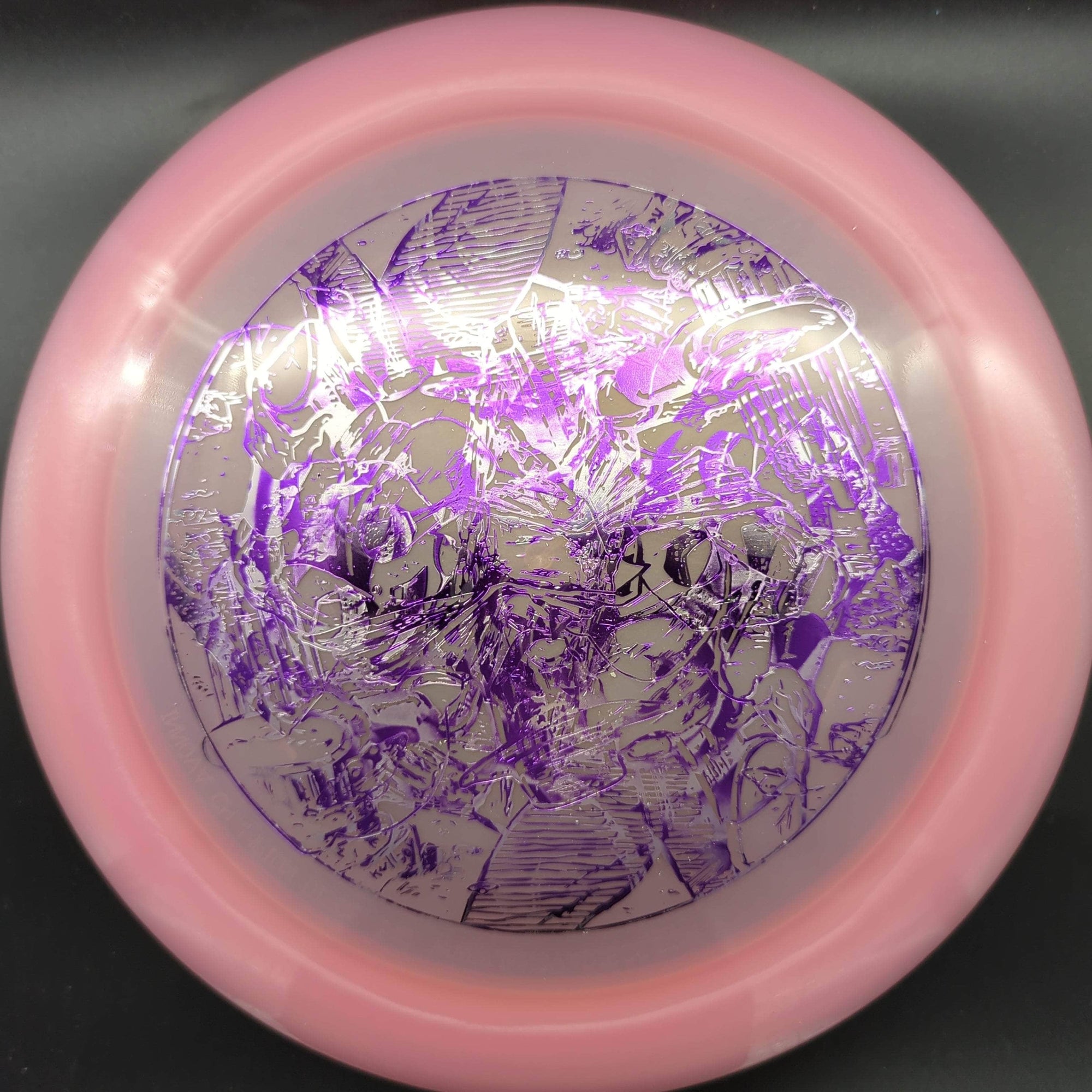 Infinite Discs Distance Driver Pink Purple Stamp 175g Emperor, Luster C-Blend