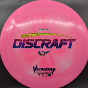 Discraft Distance Driver Pink Rainbow Star Stamp 172g Venom, ESP, First Run