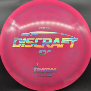 Discraft Distance Driver Pink/Red Holo Silver Stamp 174g Venom, ESP, First Run