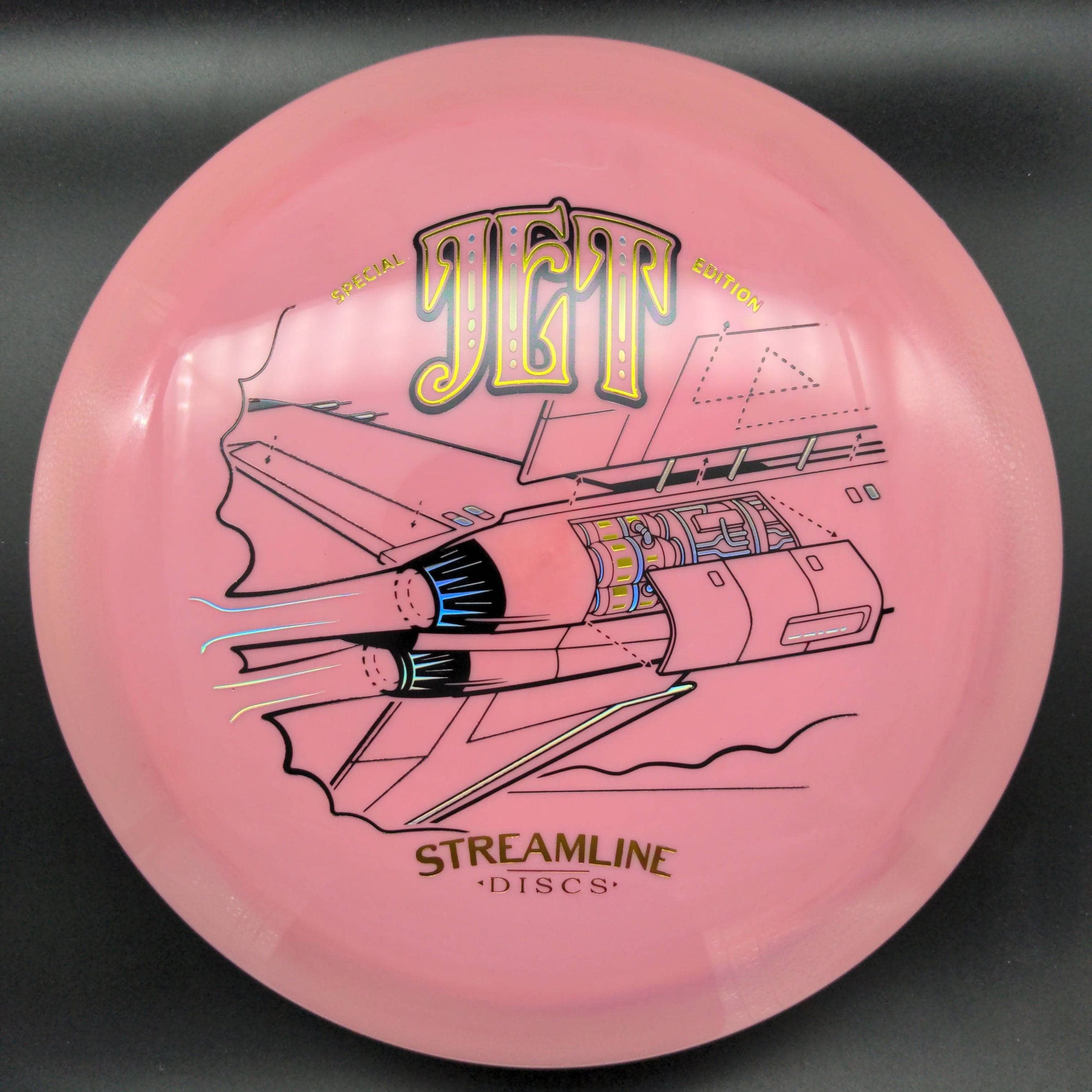 MVP Distance Driver Pink Yellow Stamp 167g Jet Neutron, Special Edition