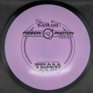 MVP Distance Driver Purple 174g Fission Photon - Elaine King 5x champion