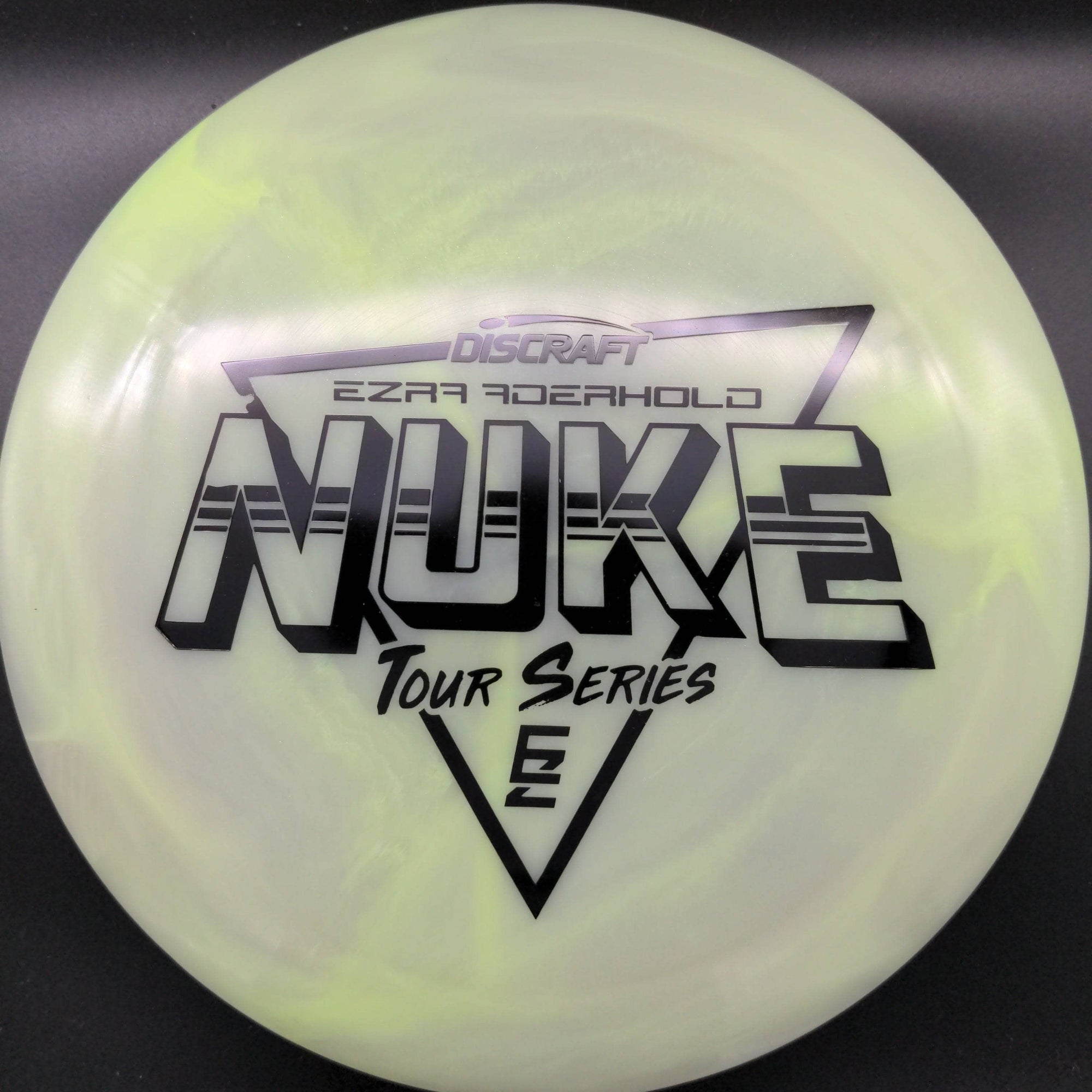 Discraft Distance Driver Purple Black Stamp 173g Nuke, ESP Swirl, Ezra Aderhold, Tour Series, 2022