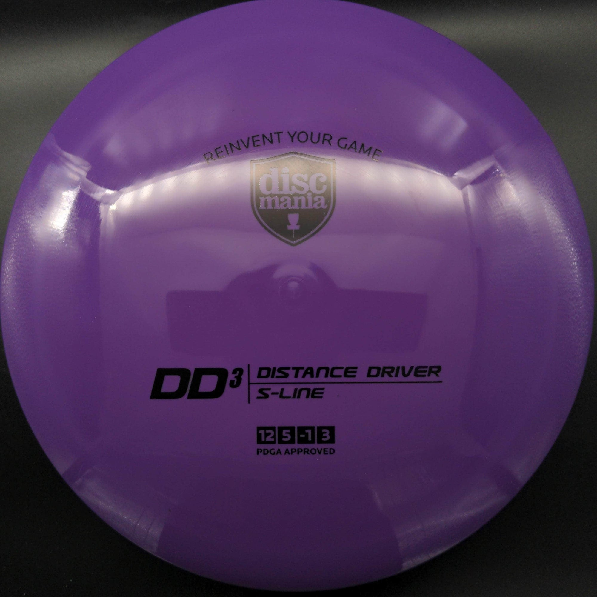 Discmania Distance Driver Purple Black Stamp 174g DD3, S-Line