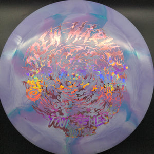 DGA Distance Driver Purple/Blue Swirl Pink Flower Stamp 174g Hurricane, Swirl Proline, Andrew Marwede Tour Series