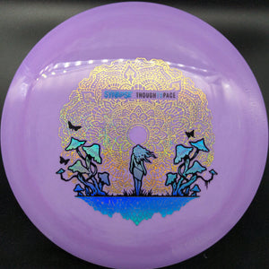 Thought Space Athletics Distance Driver Purple Gold Stamp 175g Synapse, Aura Plastic