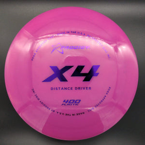 Prodigy Distance Driver Purple Purple Stamp 174g X4 400 Plastic