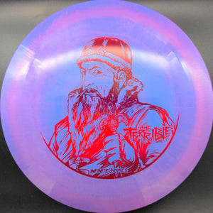 Infinite Discs Distance Driver Purple Red Stamp 175g "The Terrible" Czar, Swirly S-Blend