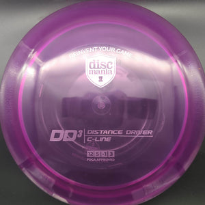 Discmania Distance Driver Purple Silver/Pink Stamp 174g DD3, C-Line