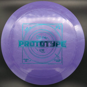 Prodigy Distance Driver Purple Teal Stamp 174g D2 Pro, 500, Prototype
