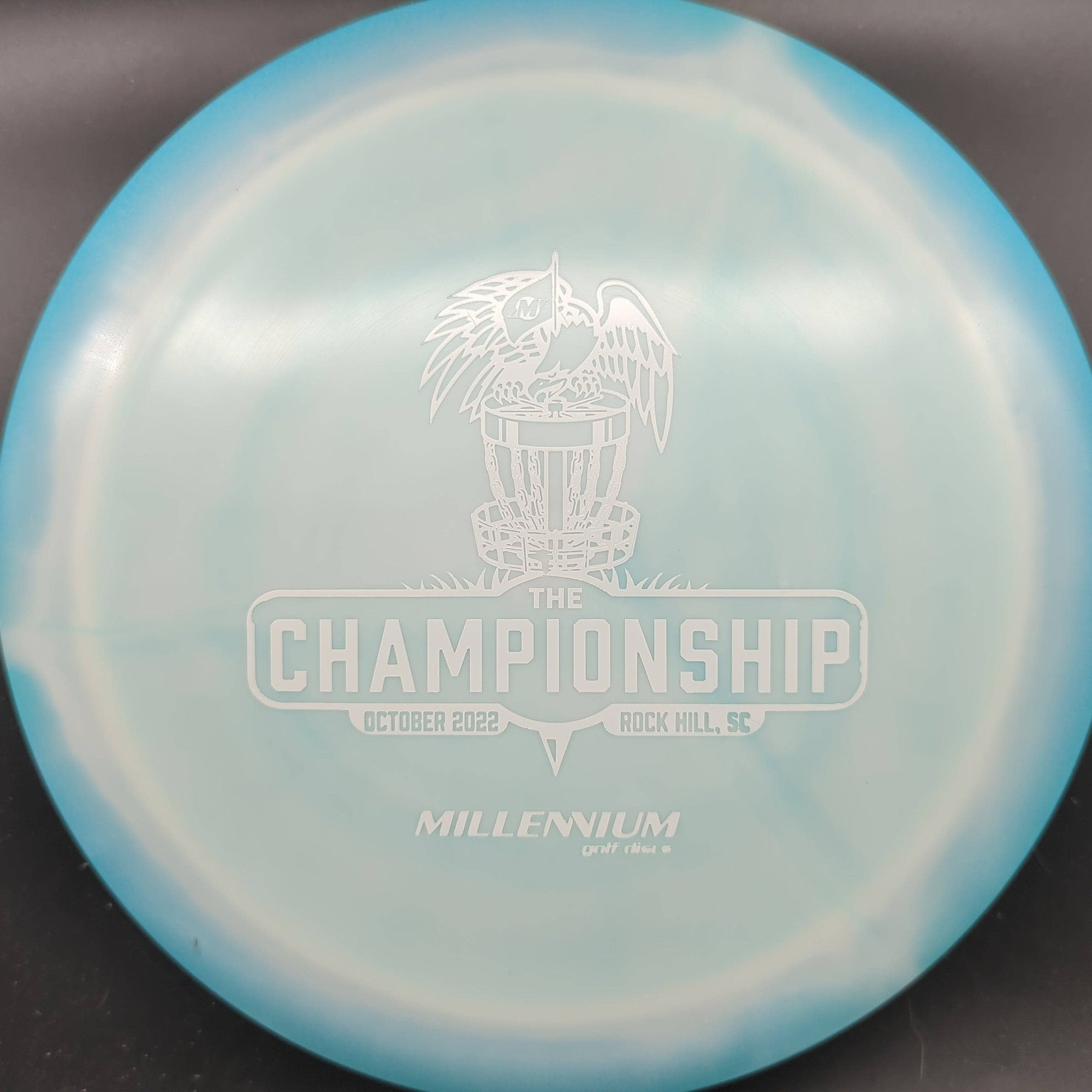 Millennium Discs Distance Driver Quasar, Helios Plastic - USDGC Stamp "Championship"