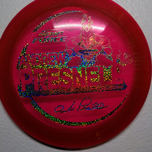 Discraft Distance Driver Red Dotted Silver Stamp 174g 2021 Andrew Presnell, Tour Series Force