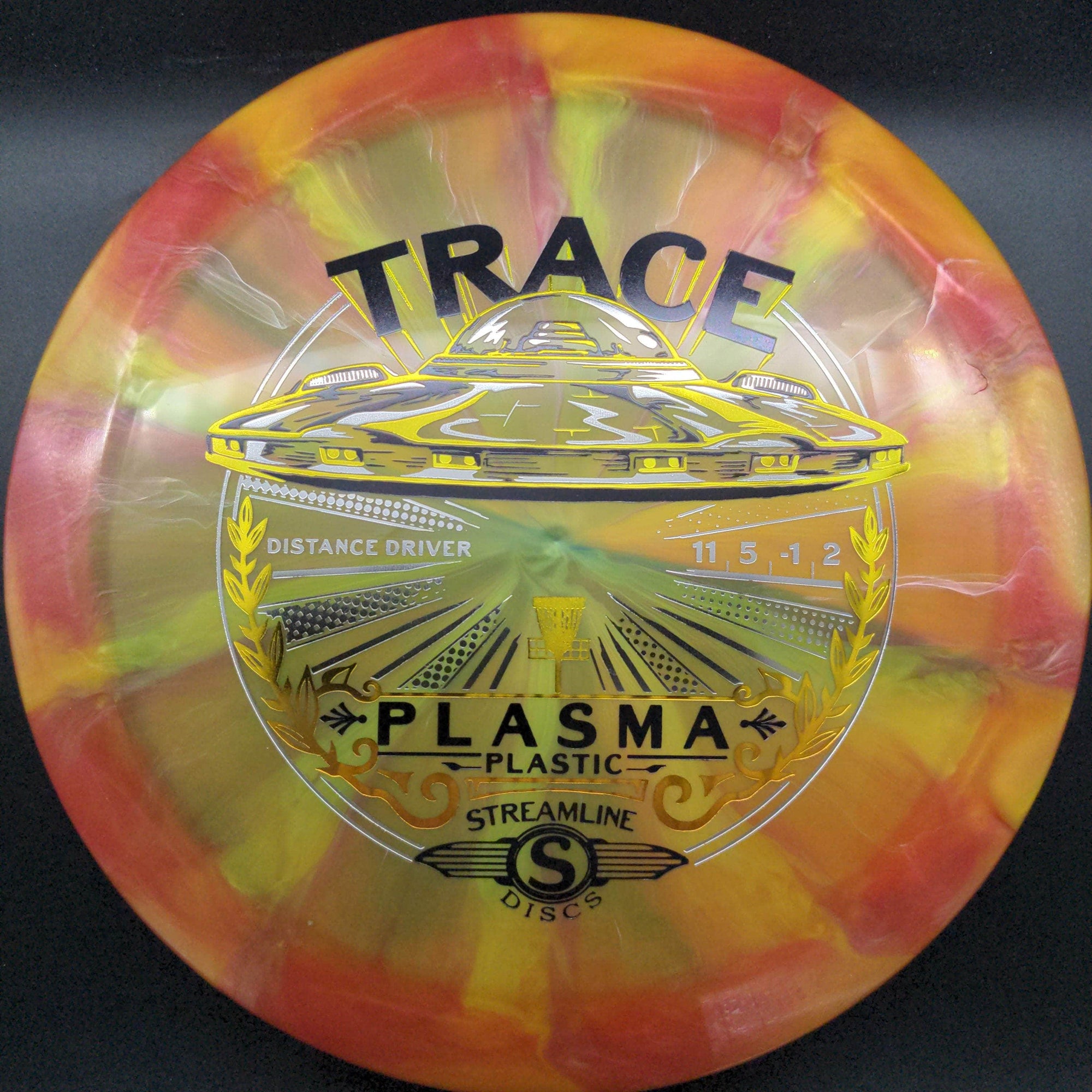 Streamline Distance Driver Red/Orange 174g Trace, Plasma