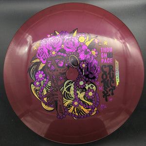 Thought Space Athletics Distance Driver Red Pink/Gold Holo Stamp 175g Construct, Ethereal Plastic