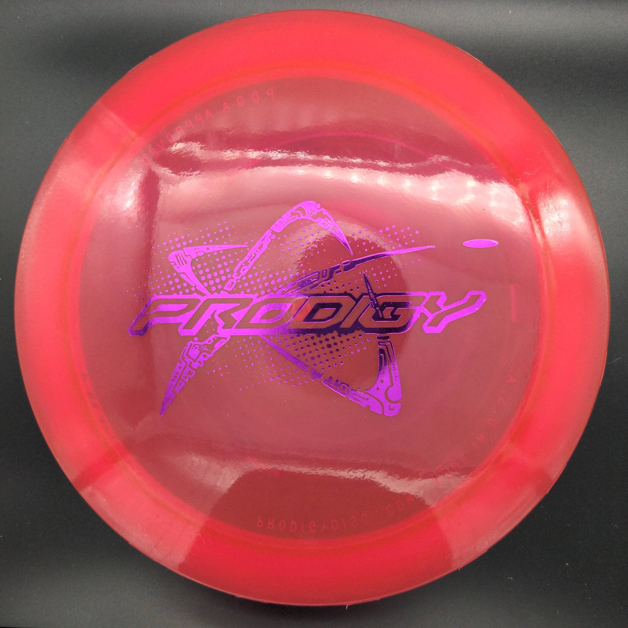 Prodigy Distance Driver Red Pink Stamp 172g X3 400 Plastic