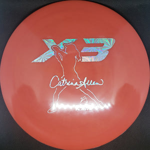 Prodigy Distance Driver Red Silver Fractured Foil Stamp 172g X3, 400G Plastic, Catrina Allen 2021