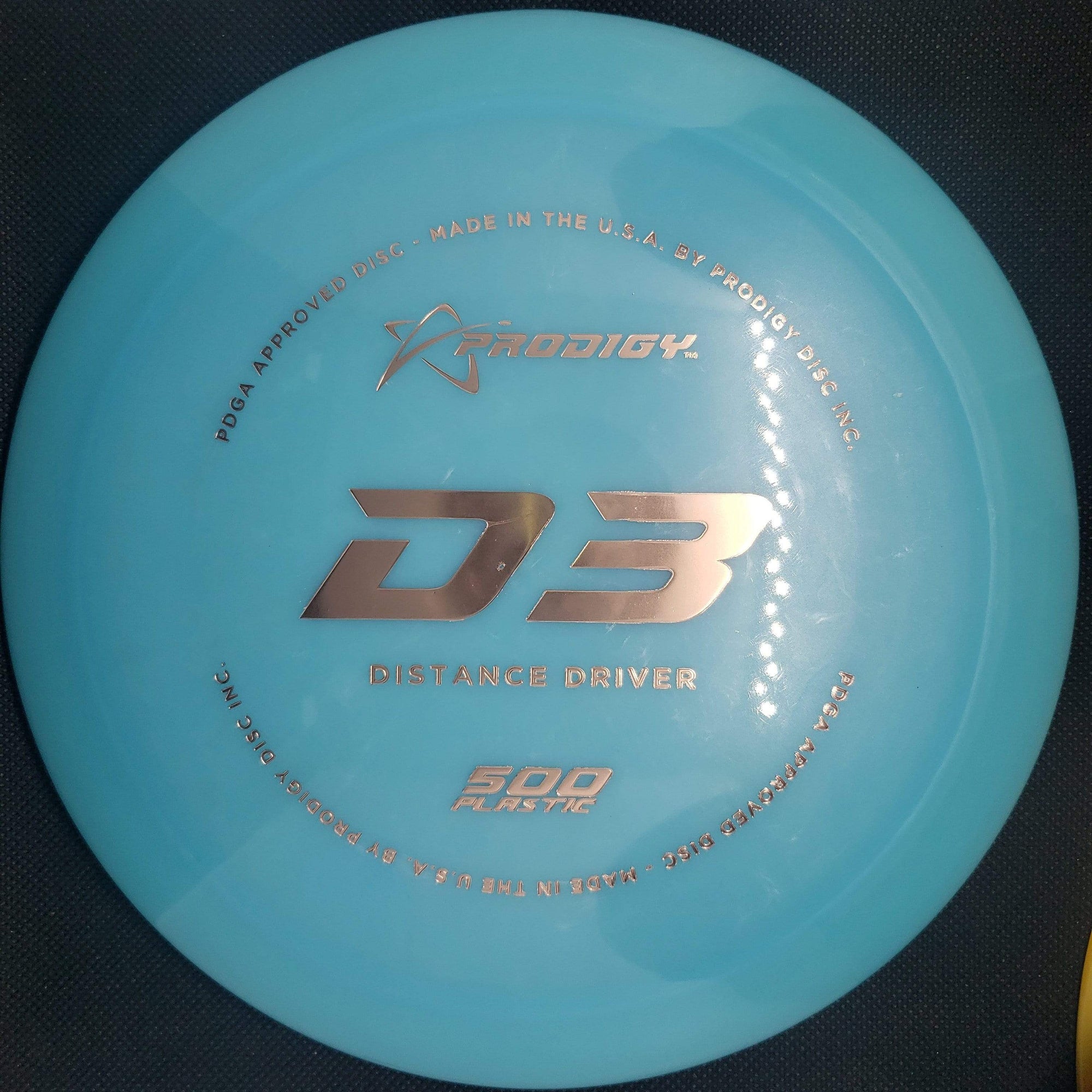 Prodigy Distance Driver Sky Blue 174g D3, 500 Plastic
