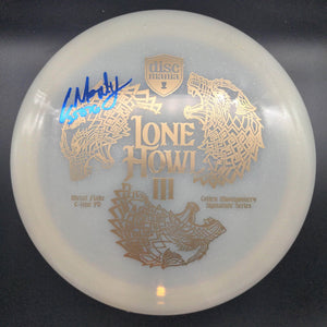 Discmania Distance Driver Stamp Signed Series Colten Montgomery Lone Howl 3, Metal Flake C-line PD