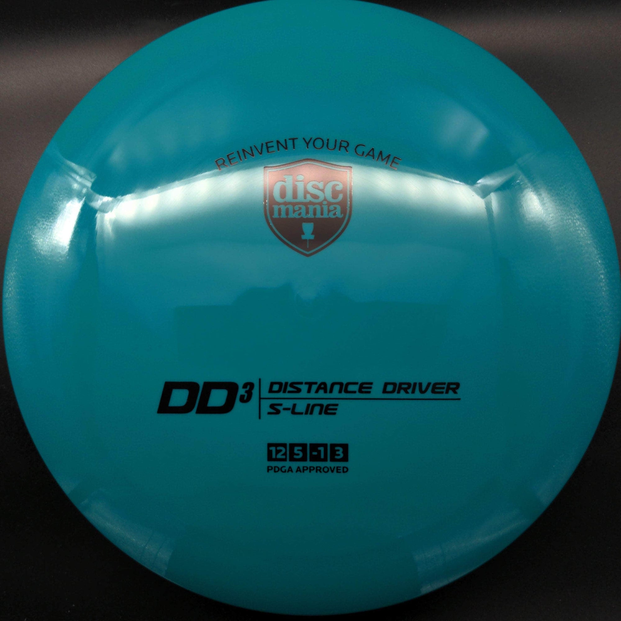 Discmania Distance Driver Teal Black Stamp 174g DD3, S-Line