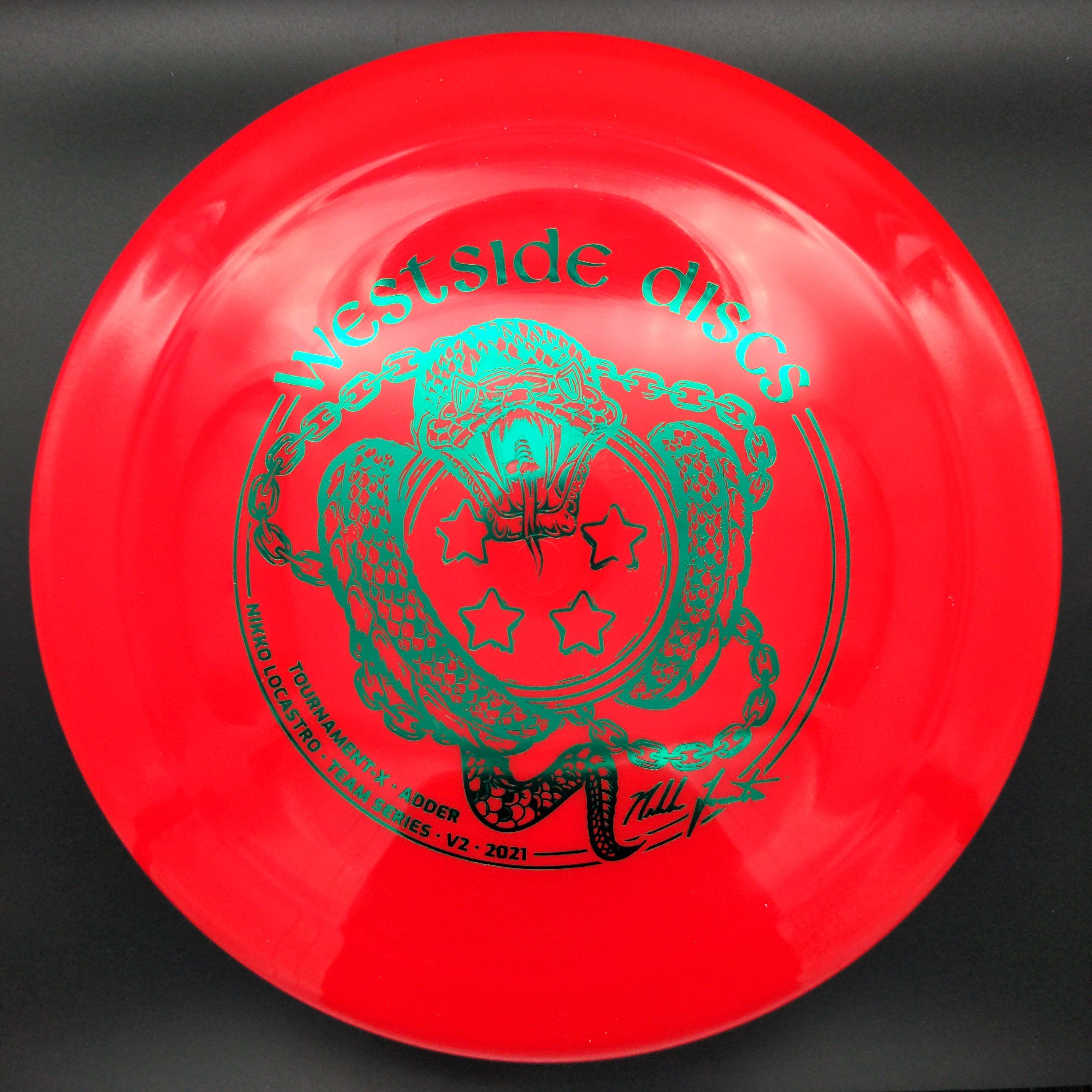 Tournament-X Adder, Nikko Locastro 2021 - Westside Discs | Gem Discs