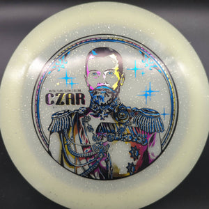 Infinite Discs Distance Driver White Rainbow Stamp 175g 4 Czar, Metal Flake Glow C Line